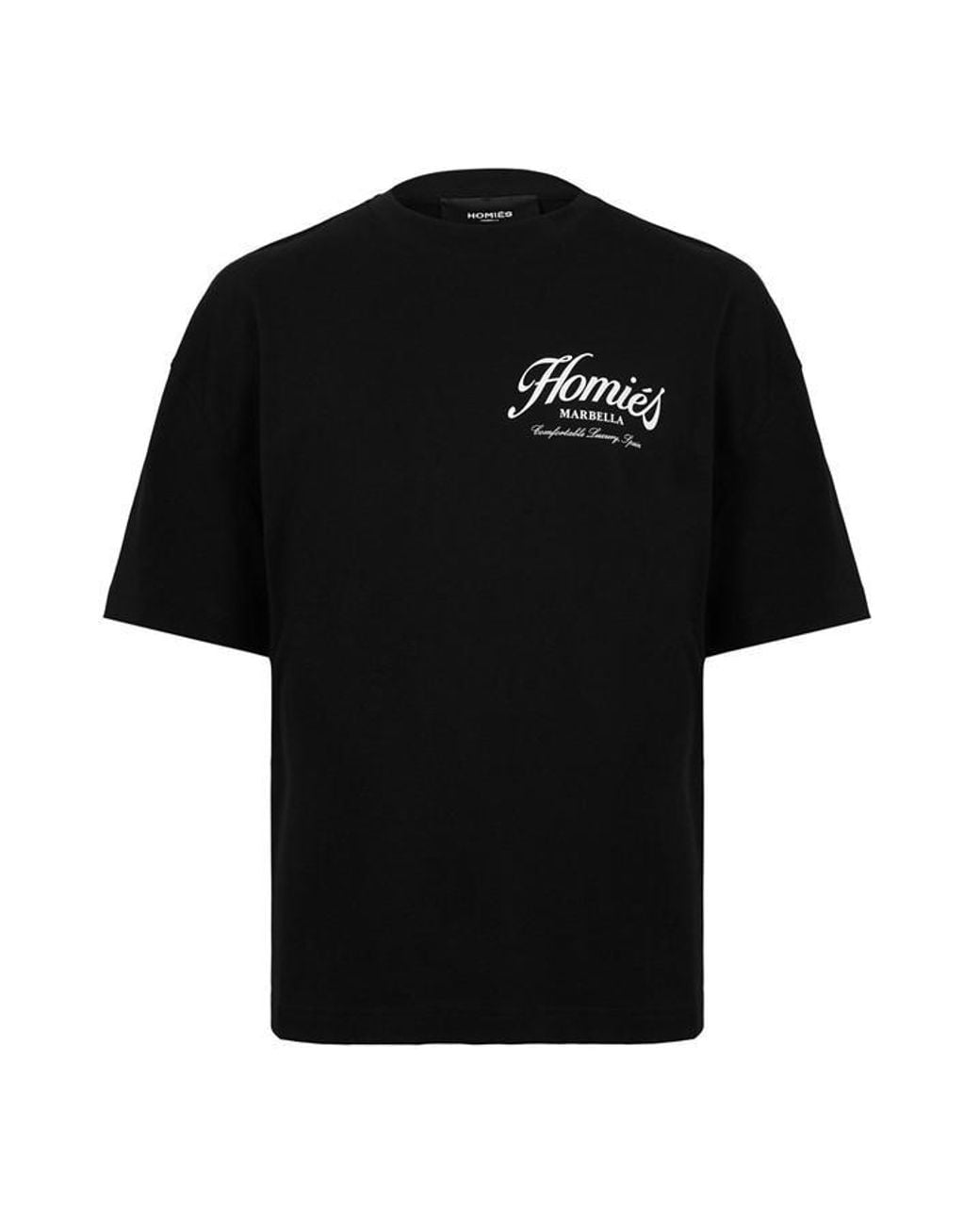 Homies Marbella Black Homies Essentials T-Shirt for men