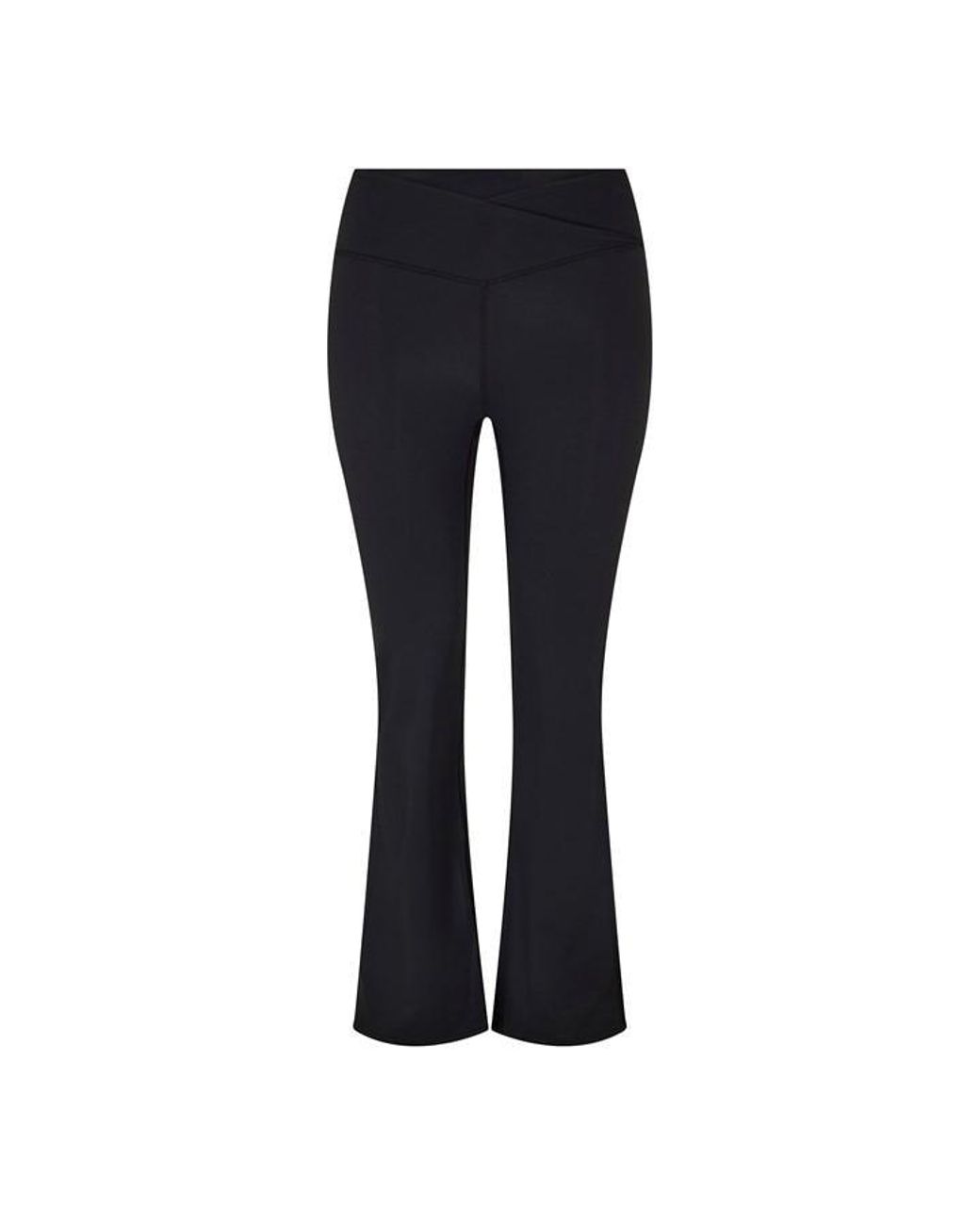 Tala Black Dayflex Wrap Flared Yoga Pant 30