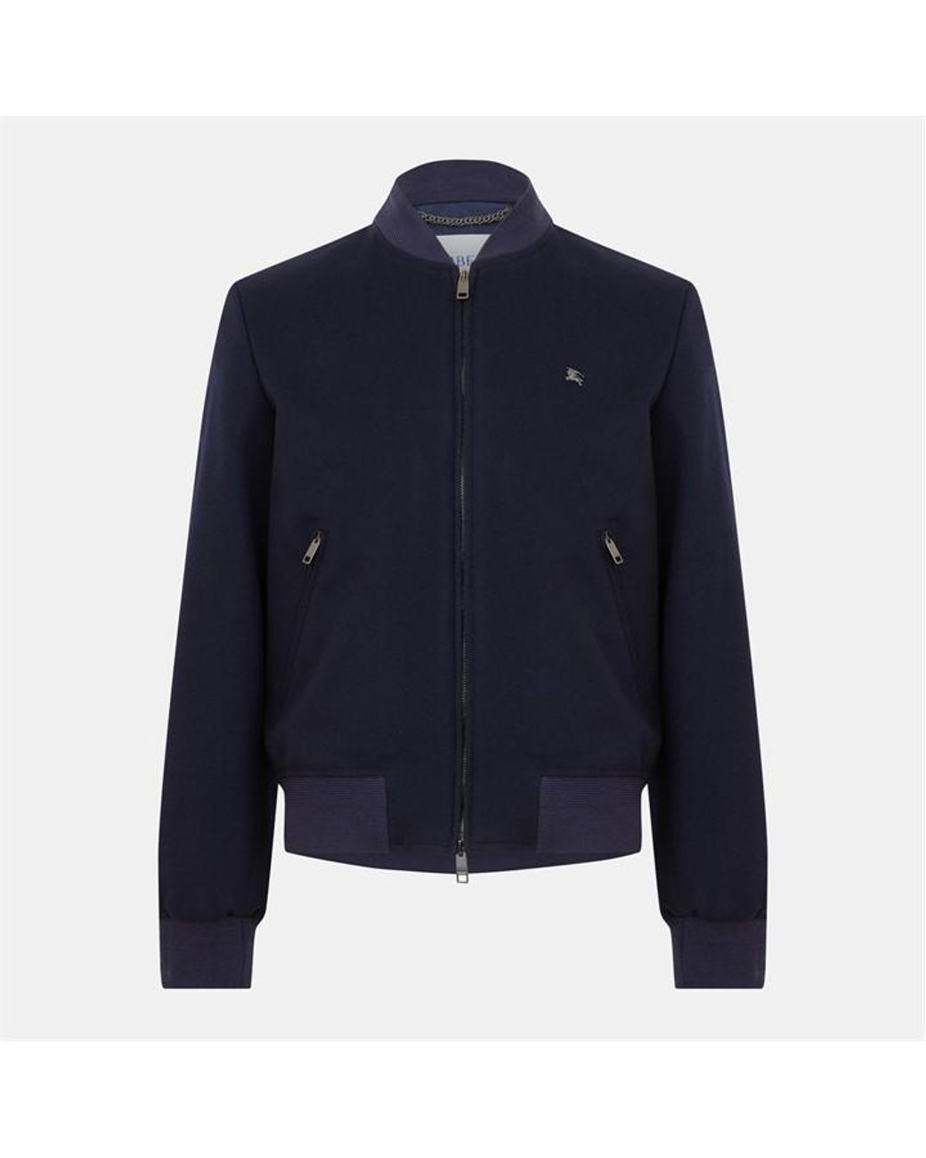 Burberry Blue "Belver" Bomber Jacket for men