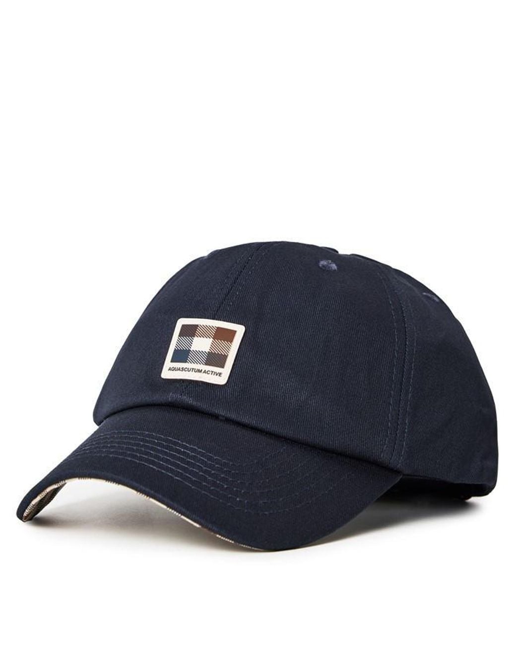 Aquascutum Blue Aquact Bdg Bsball Ca Sn64 for men