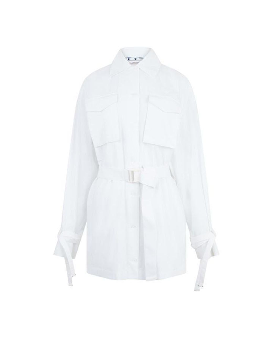 Off-White c/o Virgil Abloh White Off Off Poplin Cargo Ld99