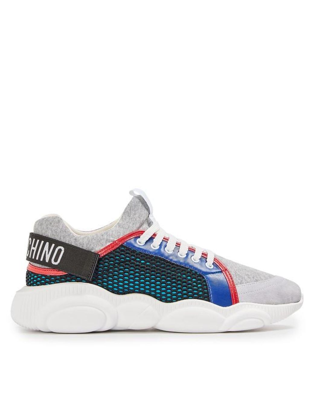 Moschino Blue Low-Top Trainers for men