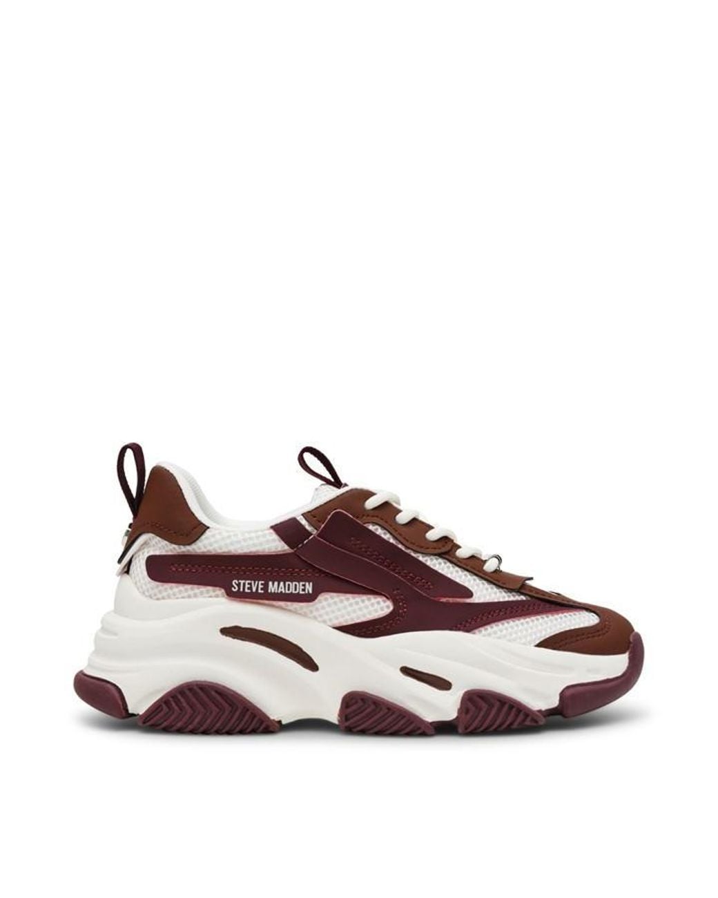 Steve Madden Brown Possession Chunky Trainers