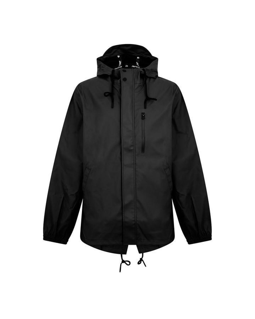 Jacket Black Elements Rain Anorak for men
