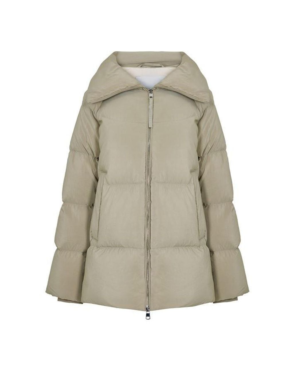 Varley Gray Valencia Down Puffer Coat