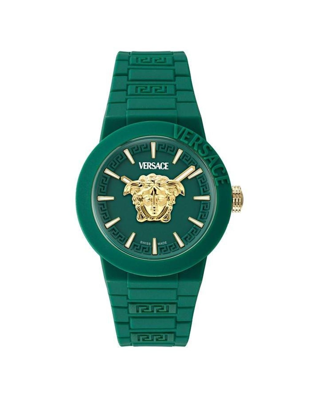 Versace Green V Pop Analogue Quartz Watch for men