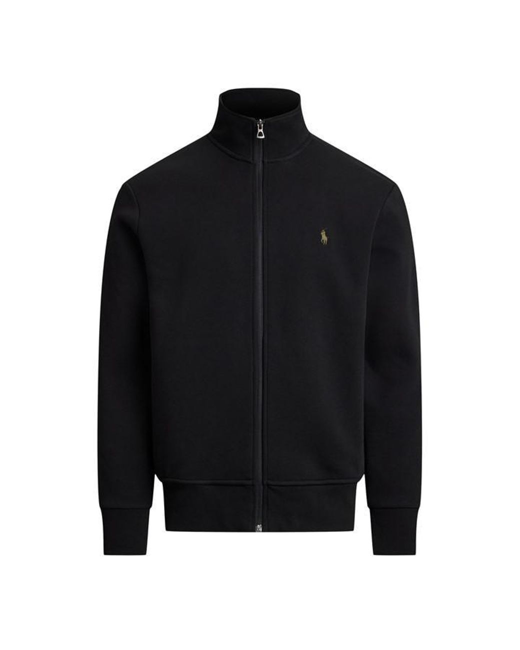 Polo Ralph Lauren Black Tech Full Zip Fleece for men