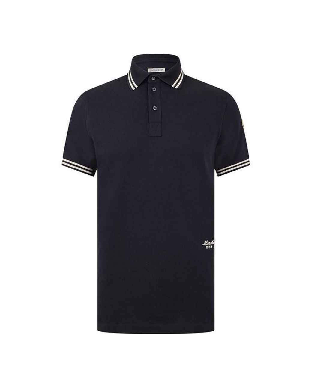 Moncler Blue 1952 Polo Sn64 for men