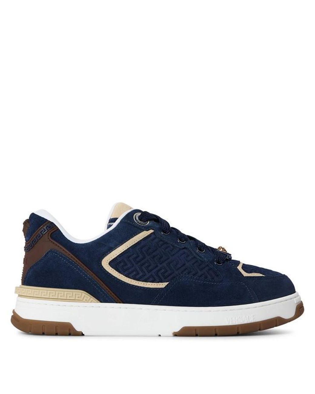Versace Blue Versatile Sports Shoes for men