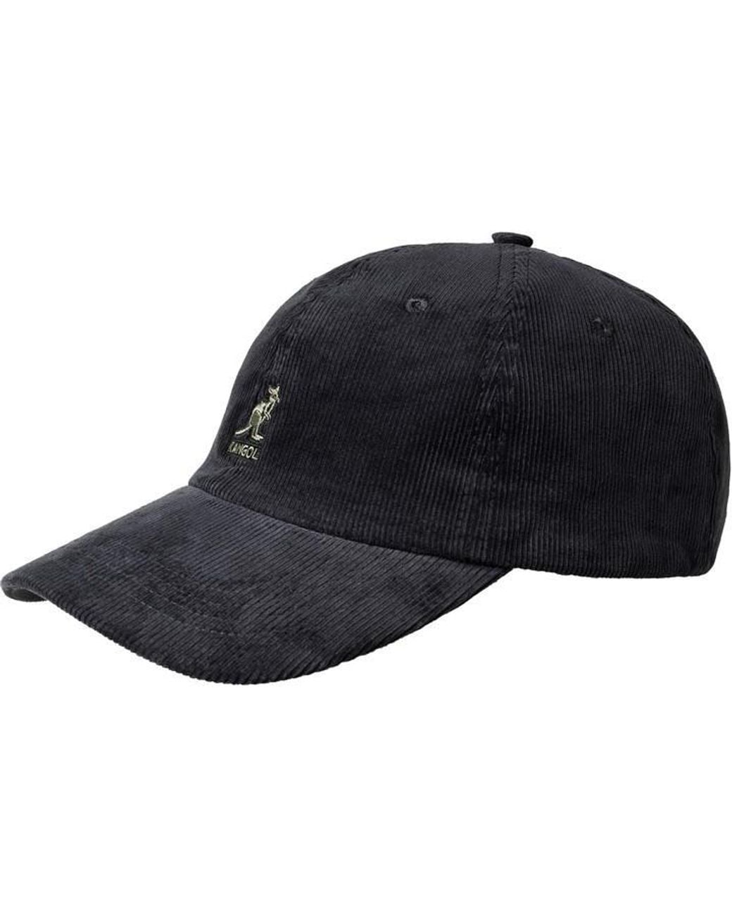Kangol Blue Adults Cord Baseball Cap