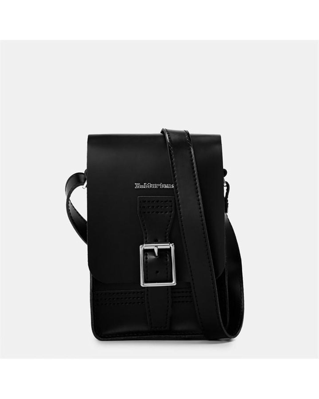 Dr. Martens Black Vertical Cross Body Bags