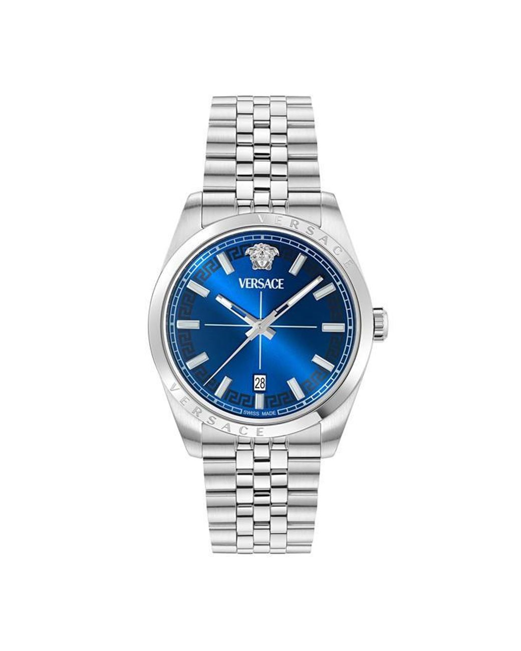 Versace Blue Millenyium Analogue Quartz Watch for men