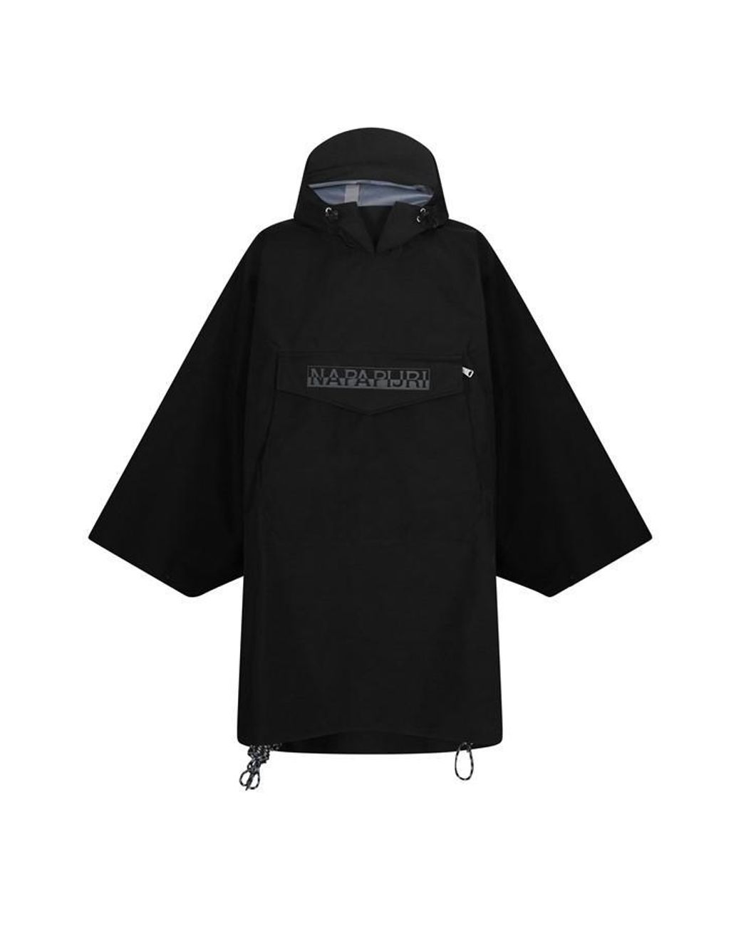 Napapijri Black Cape Rain Anorak for men