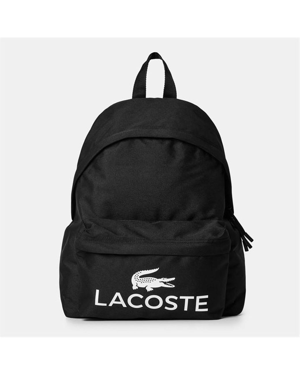 Lacoste Black Sport Backpack for men