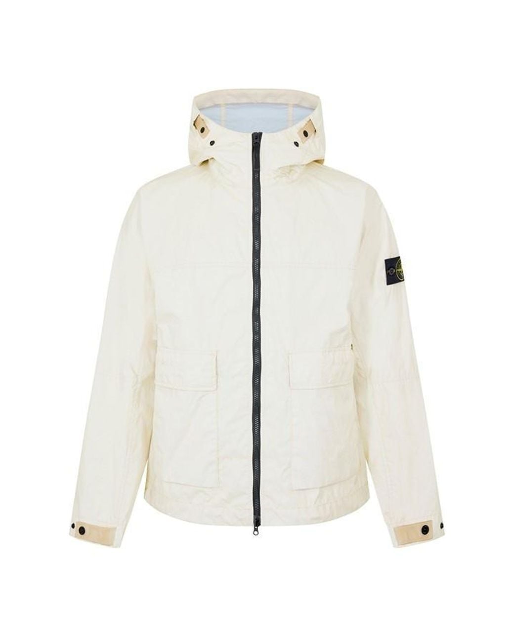 Stone Island Gray Parka for men
