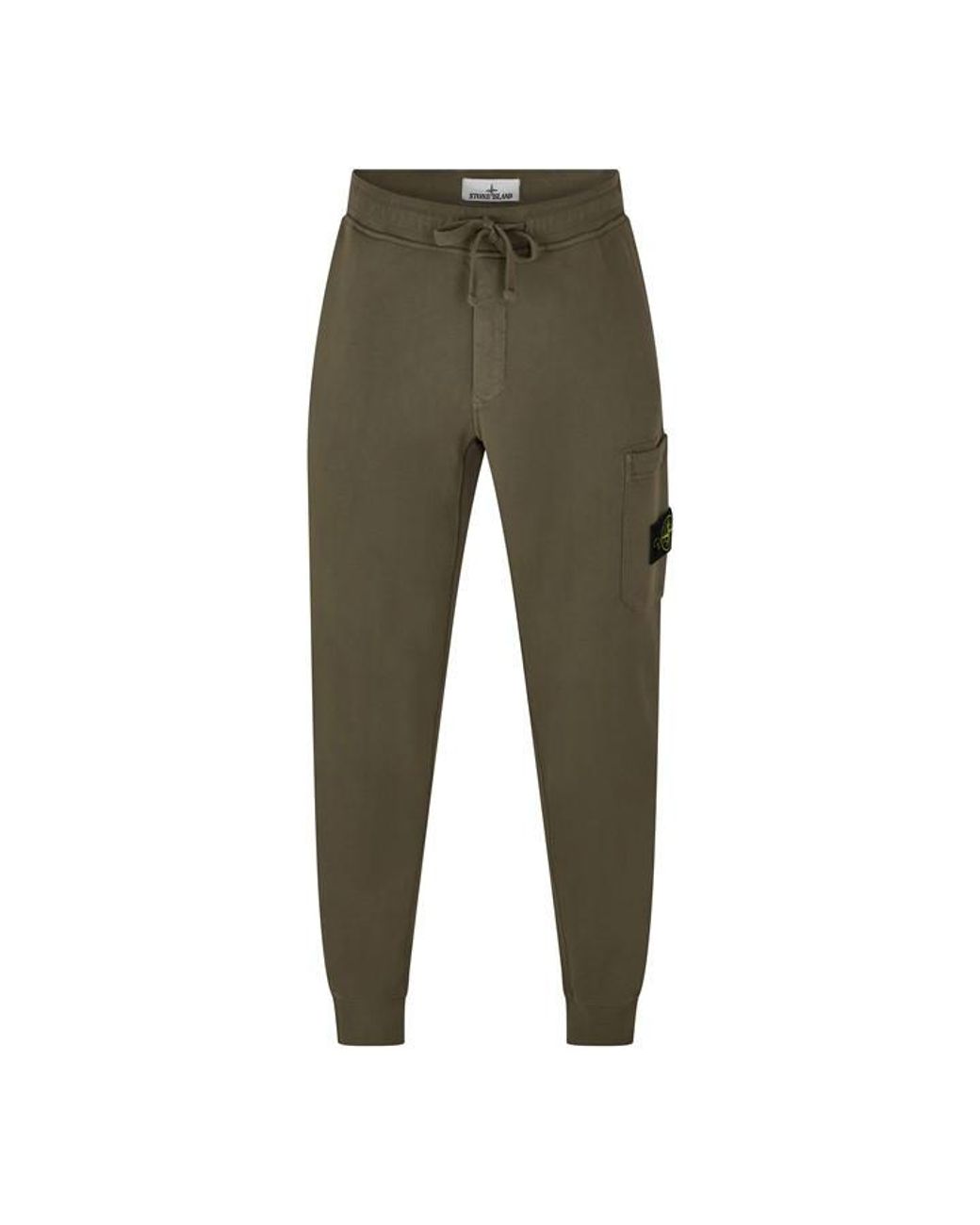 Stone Island Green Stone Hw Flc Jogger Sn64 for men