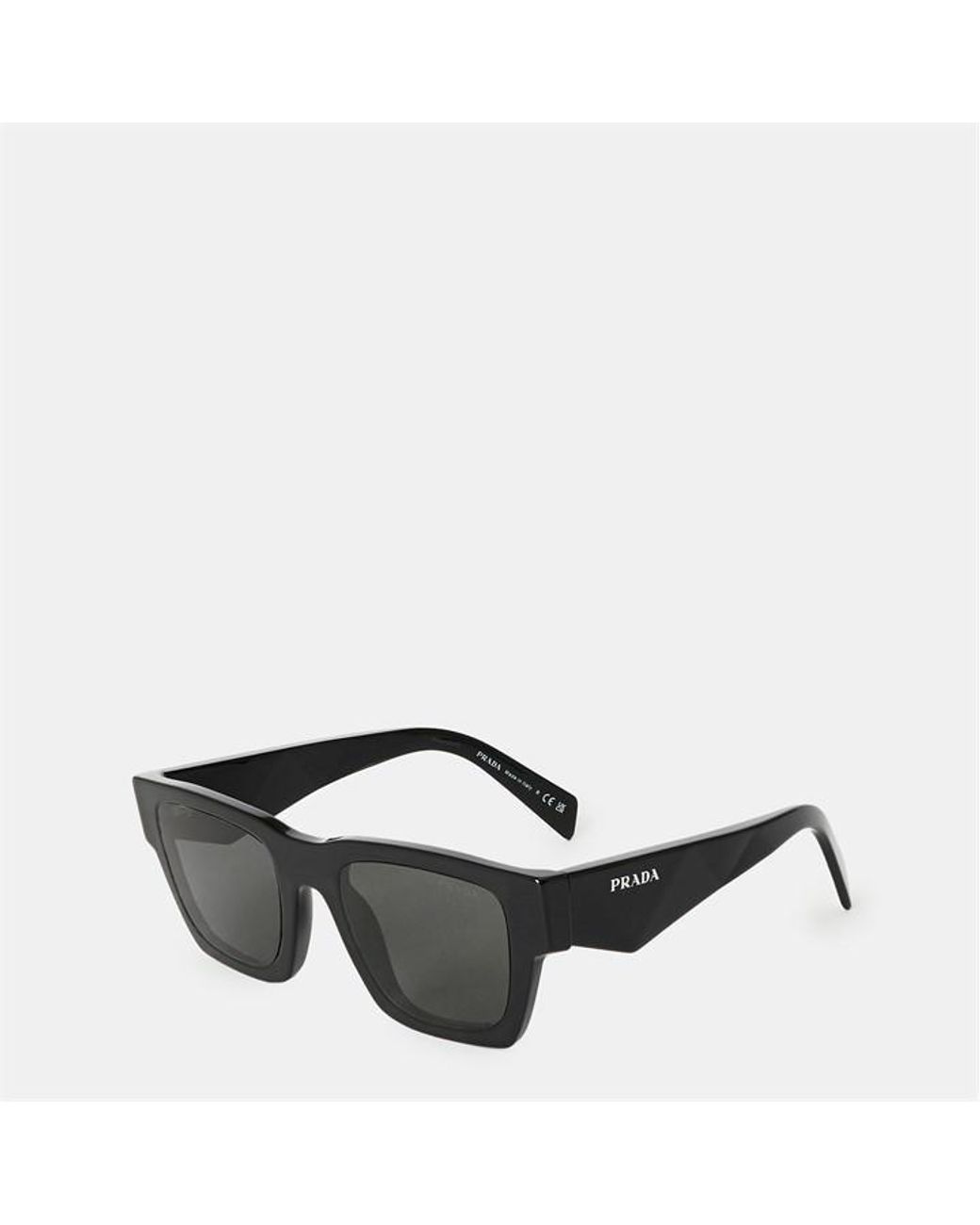 Prada Gray Symbole Sunglasses for men