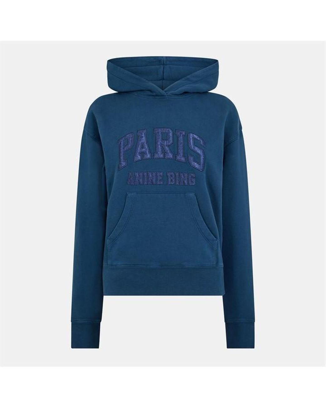 Anine Bing Blue Debbie Hoodie