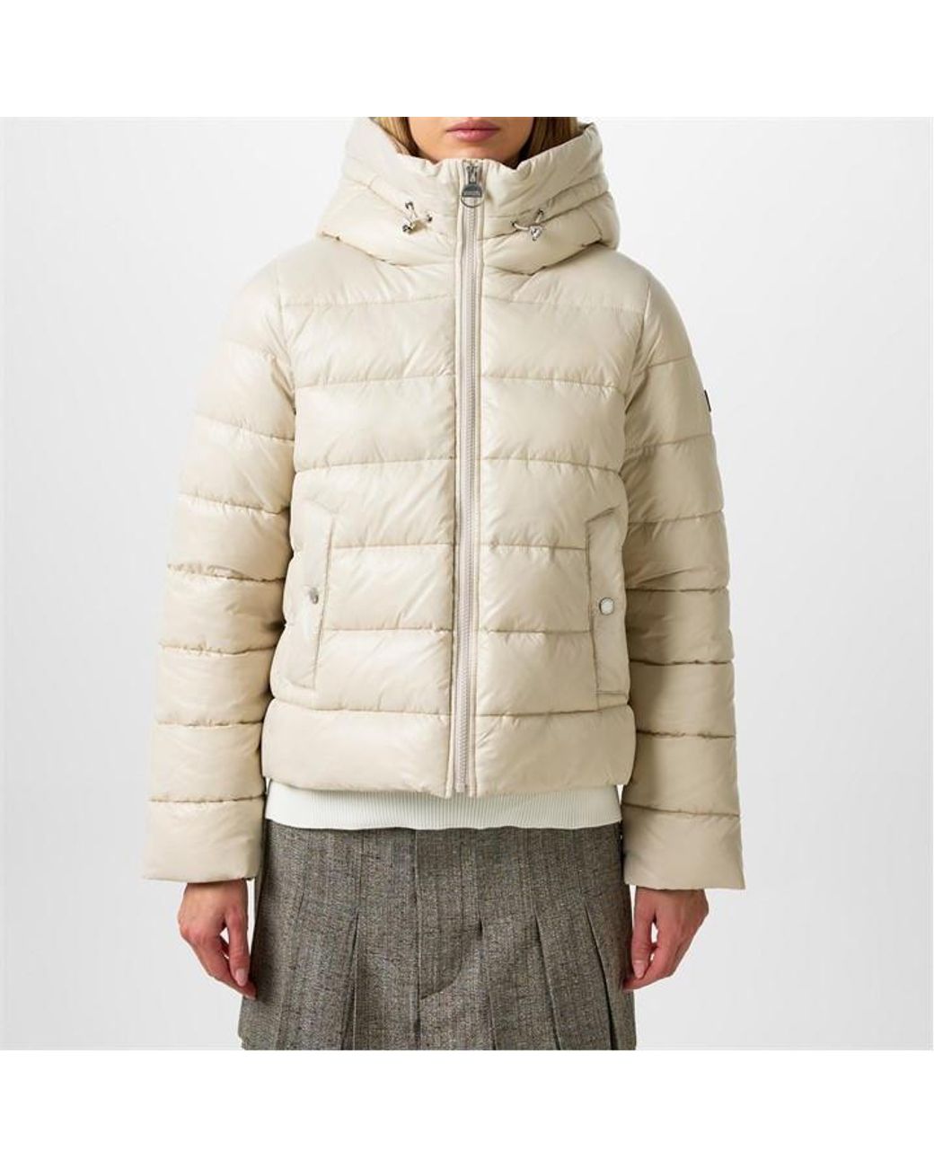 Barbour Gray Quilted Jacket