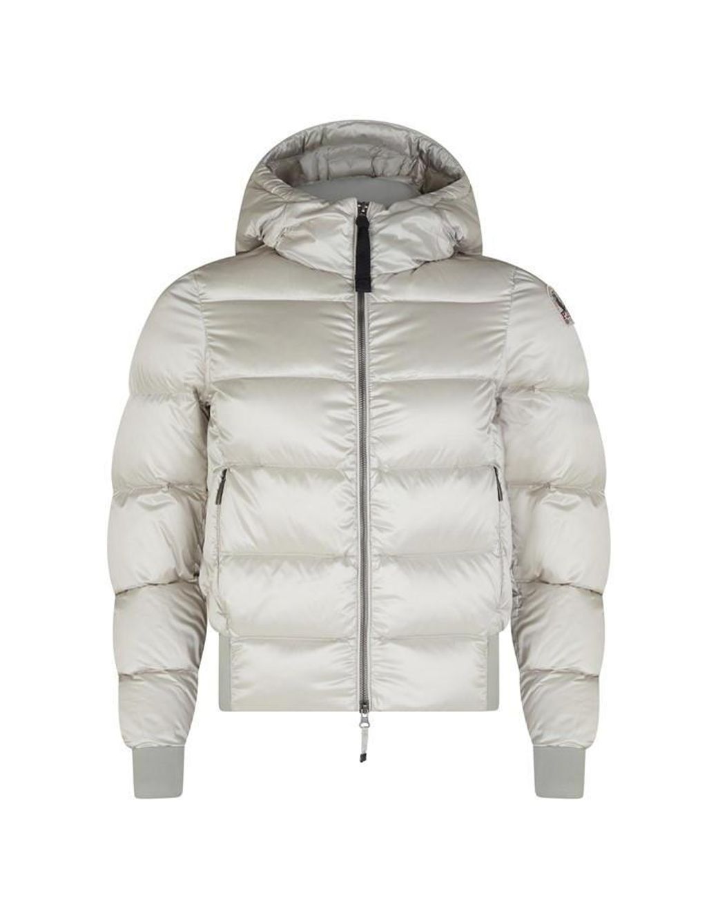 Parajumpers Mariah Bomber Jacket in Grey | Lyst UK