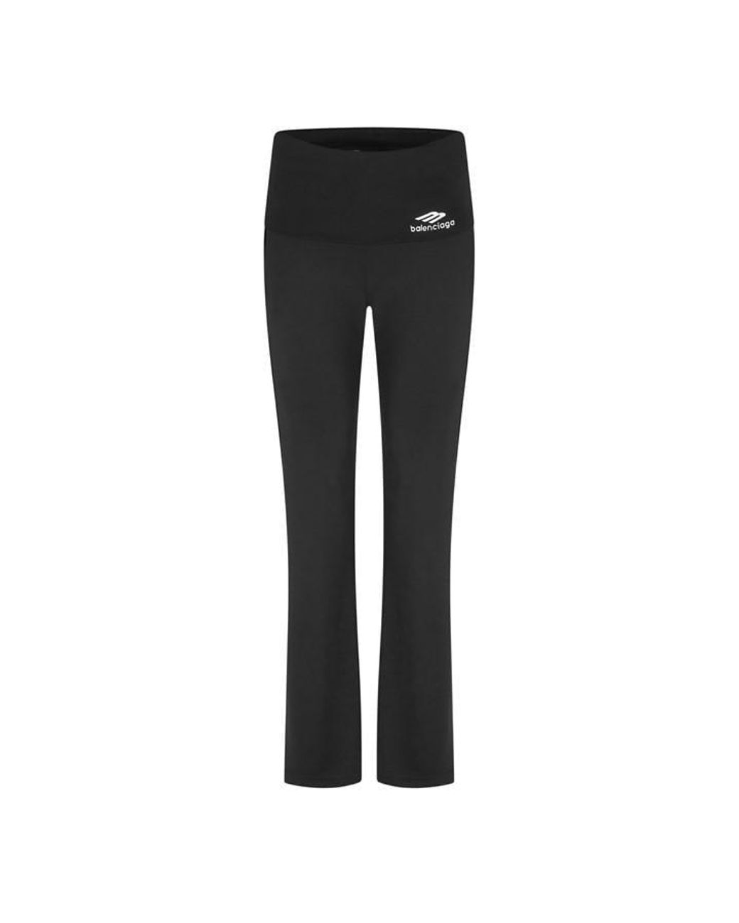 Balenciaga Blue Bal Foldover Leggings