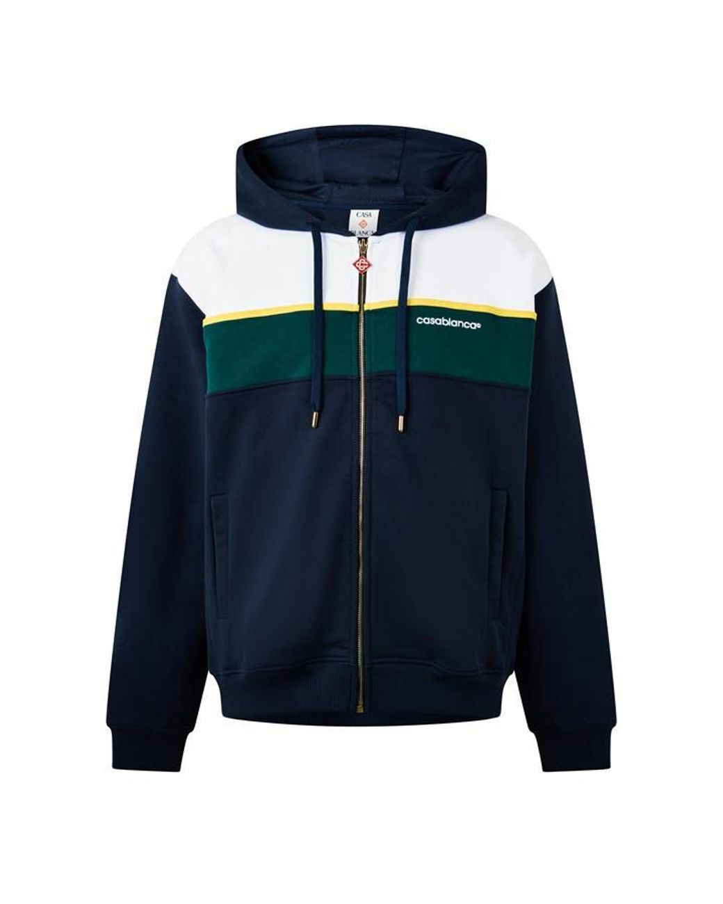 Casablanca Blue Casa Panelled Zip Hd Sn64 for men