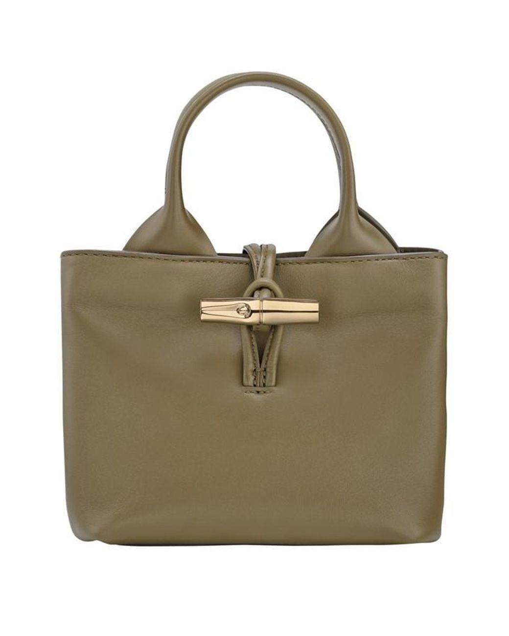 Longchamp Green Le Roseau Xs Handbag