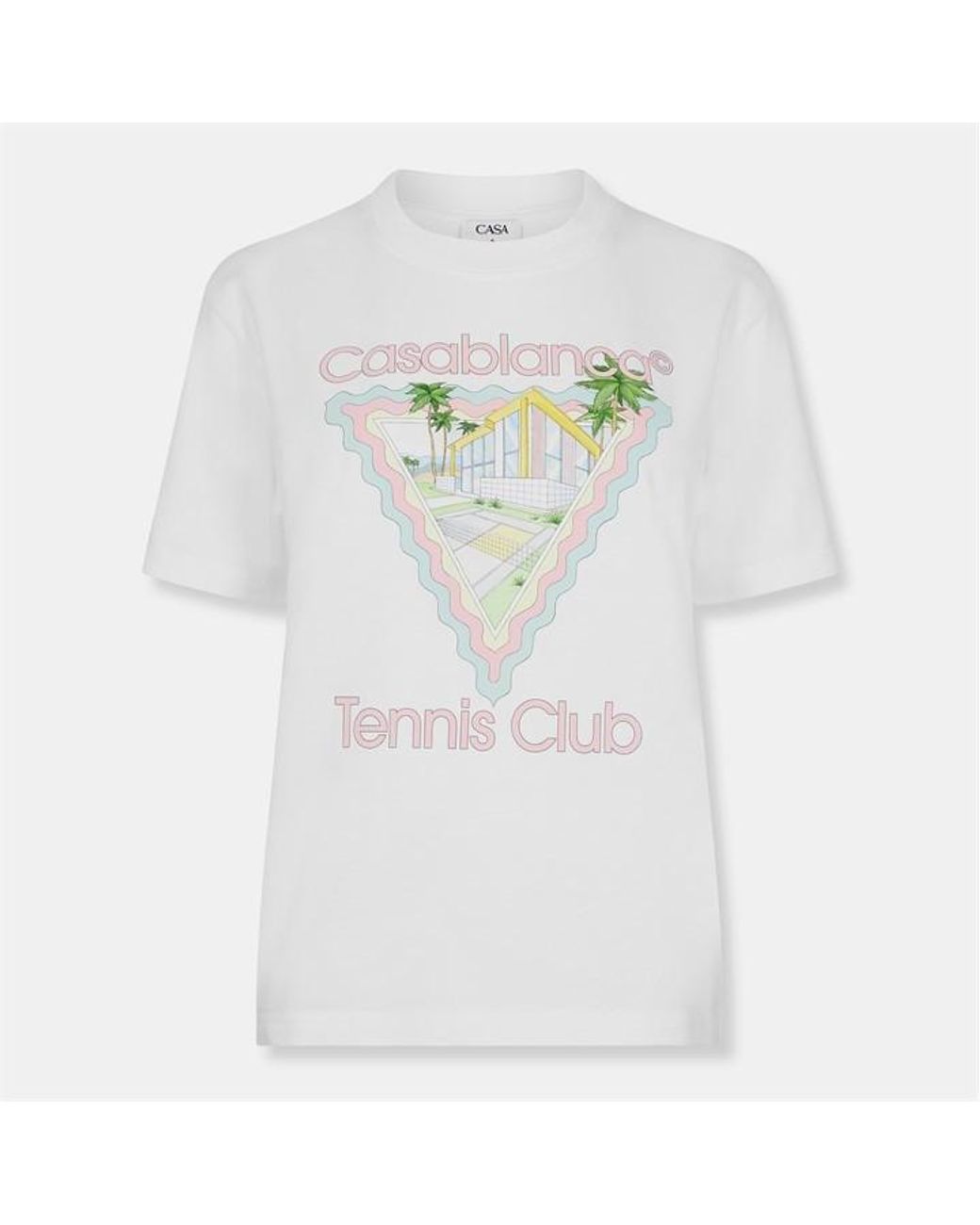 Casablanca Blue Maison Oversized T-Shirt