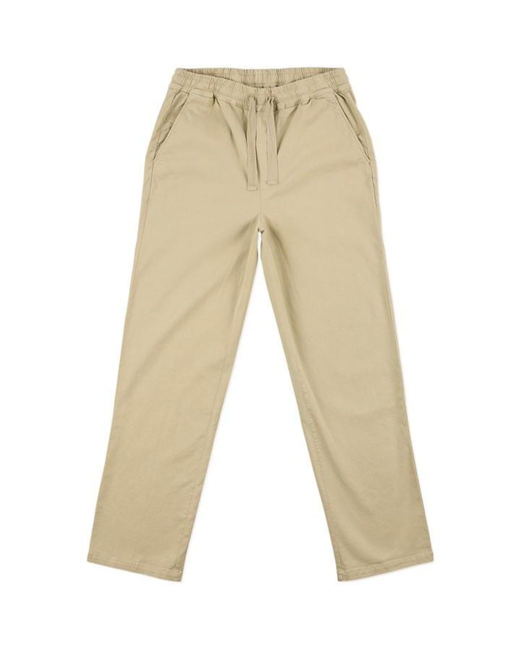 Albam Natural Judd Closed Hem Jersey Joggers for men