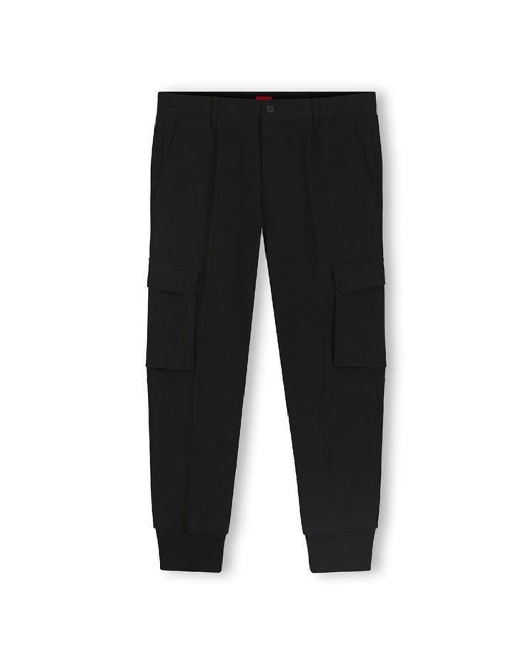 HUGO Black Glavin241 Slim Fit Cargo Trousers for men