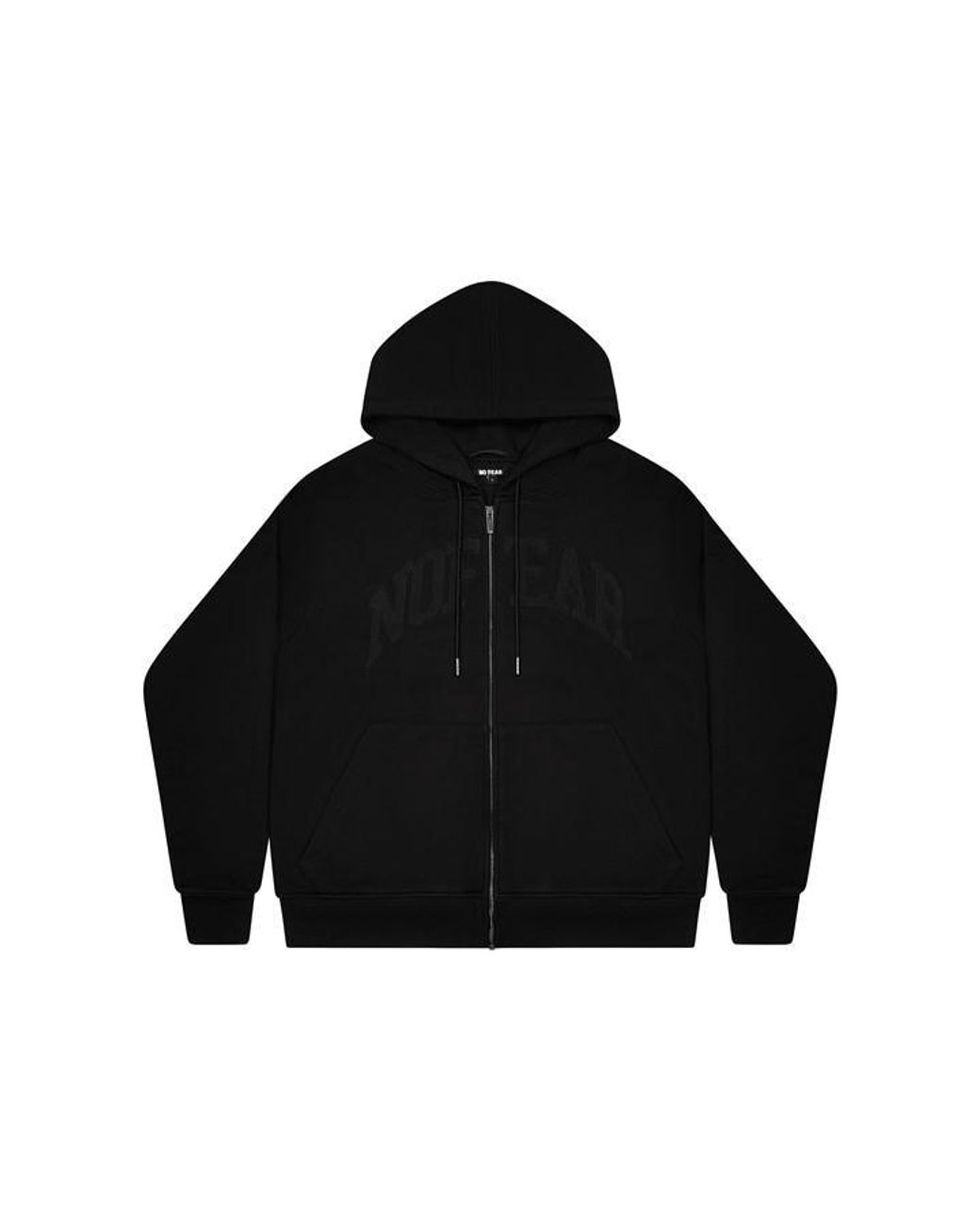 No Fear Black Padded Zip Up for men