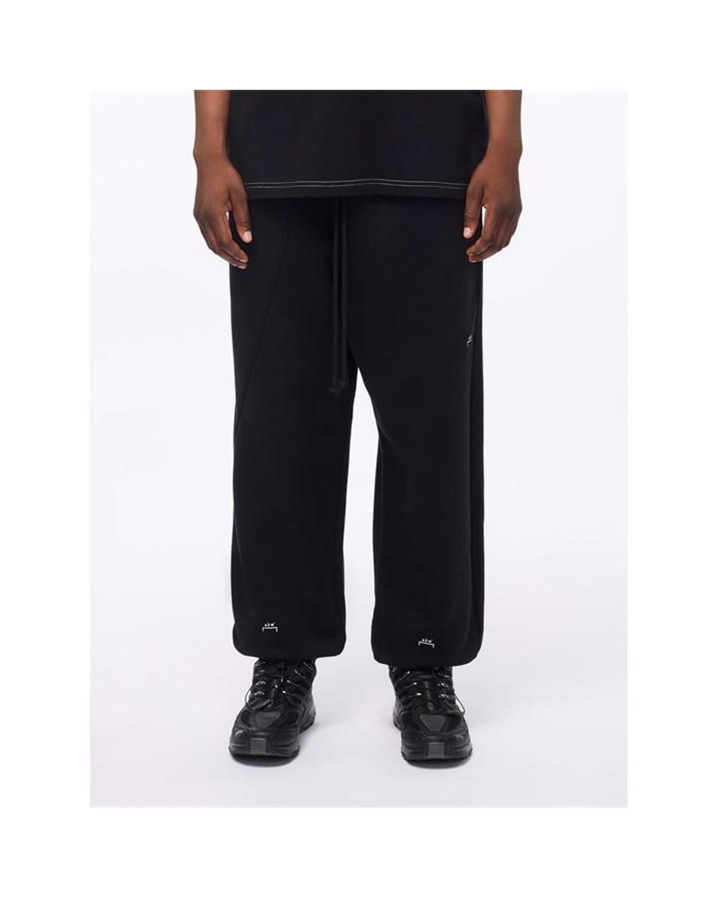 A_COLD_WALL* Black Millbank Closed Hem Fleece Tapered Joggers for men
