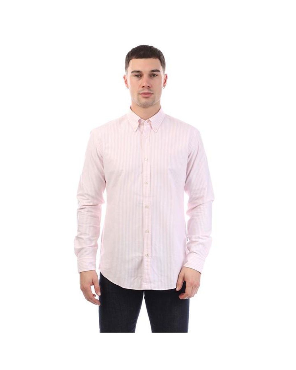 Boss Pink H-Roan-Bd-E-C1-243 Slim Fit Shirt for men