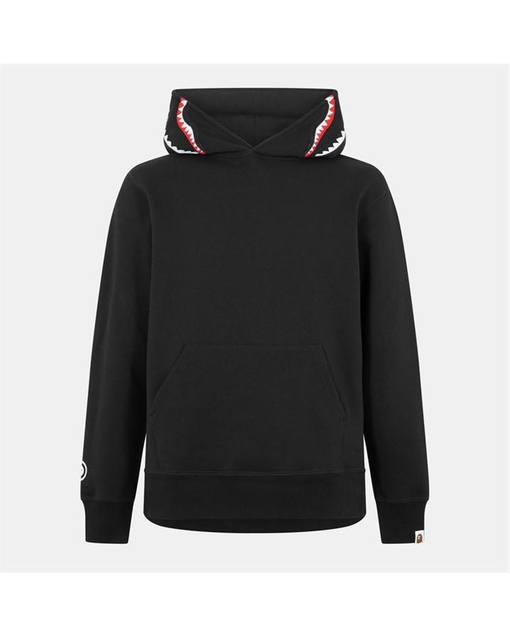 A Bathing Ape Blue Shark Wgm Pull Over Hoodie for men