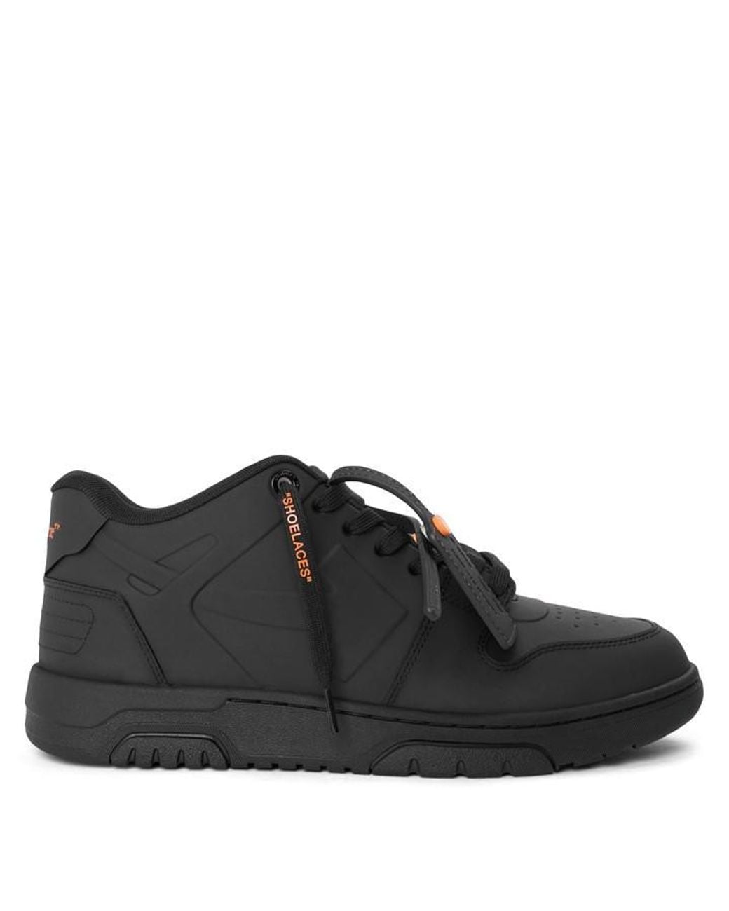 Off-White c/o Virgil Abloh Black Molded Low-Top Trainers for men