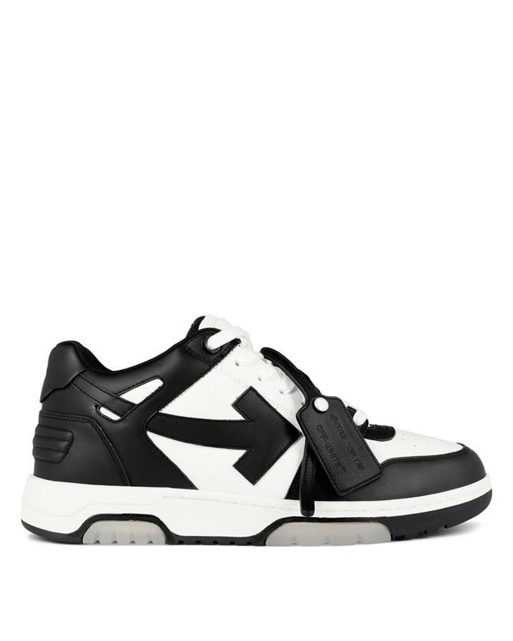 Off-White c/o Virgil Abloh Black Off Out Of Office Classic Trainers for men