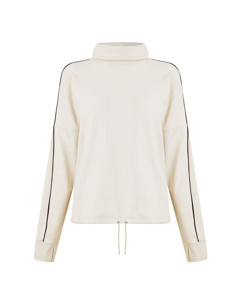 Varley White Ariana Crew Sweatshirt