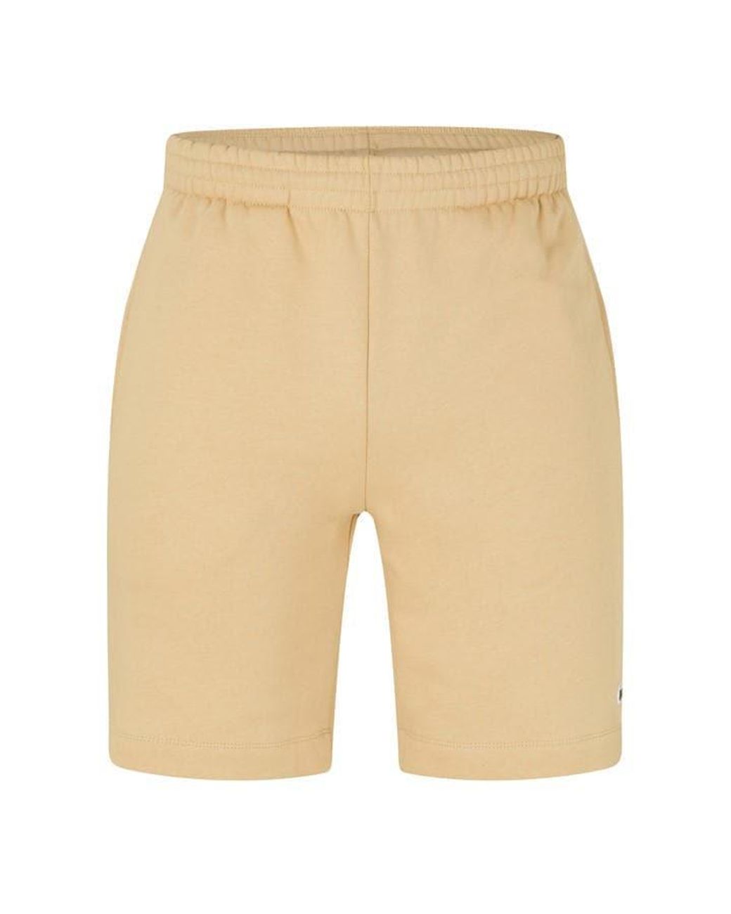 Lacoste Natural Basic Fleece Shorts for men