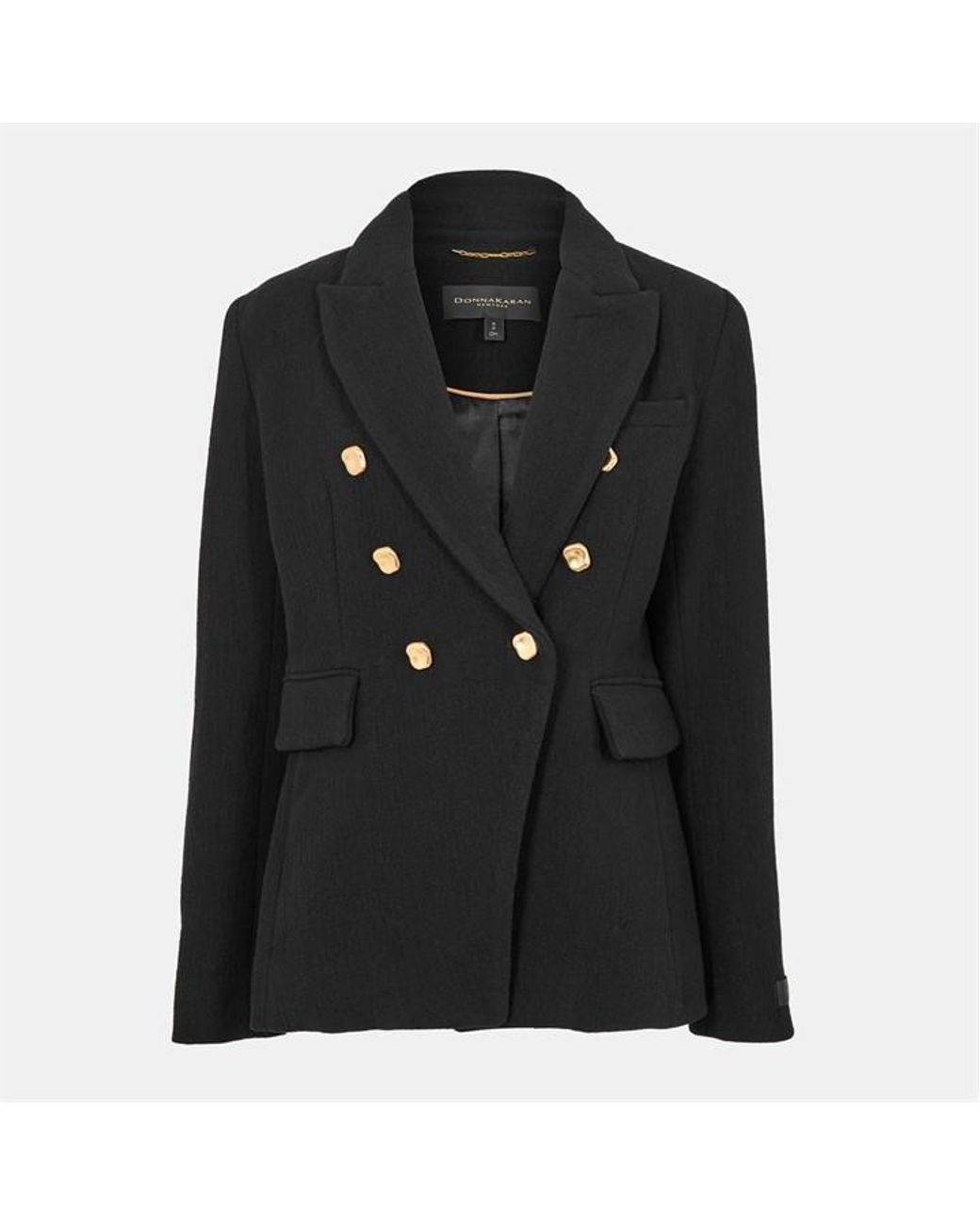 Donna Karan Black Tailored Blazer