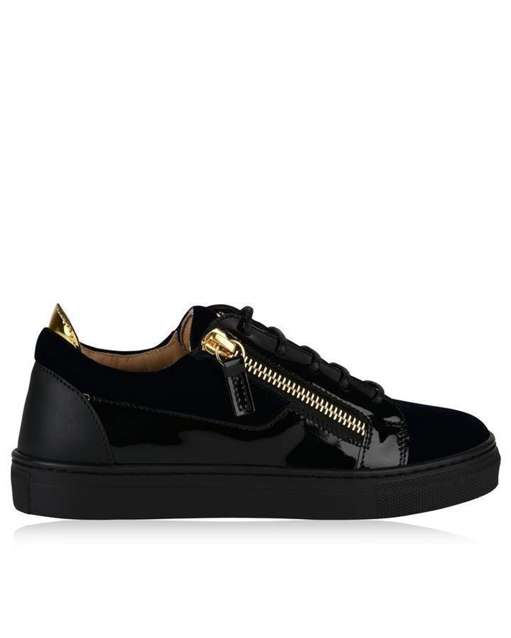 Giuseppe Zanotti Leather Low-Top Sneakers in Black for Men Lyst UK