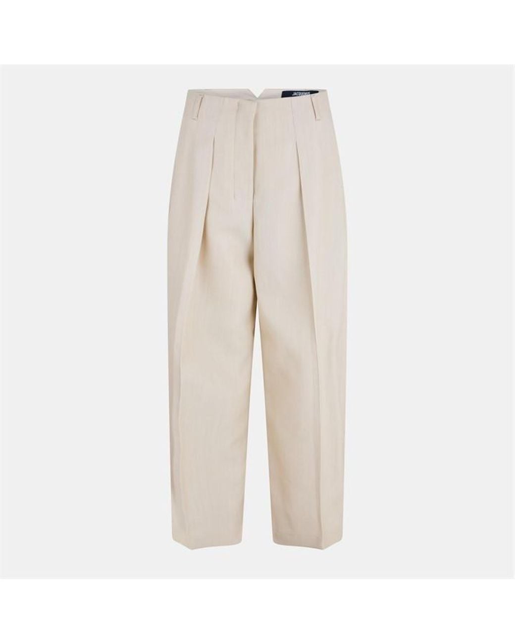 Jacquemus Natural The Ovalo Pants