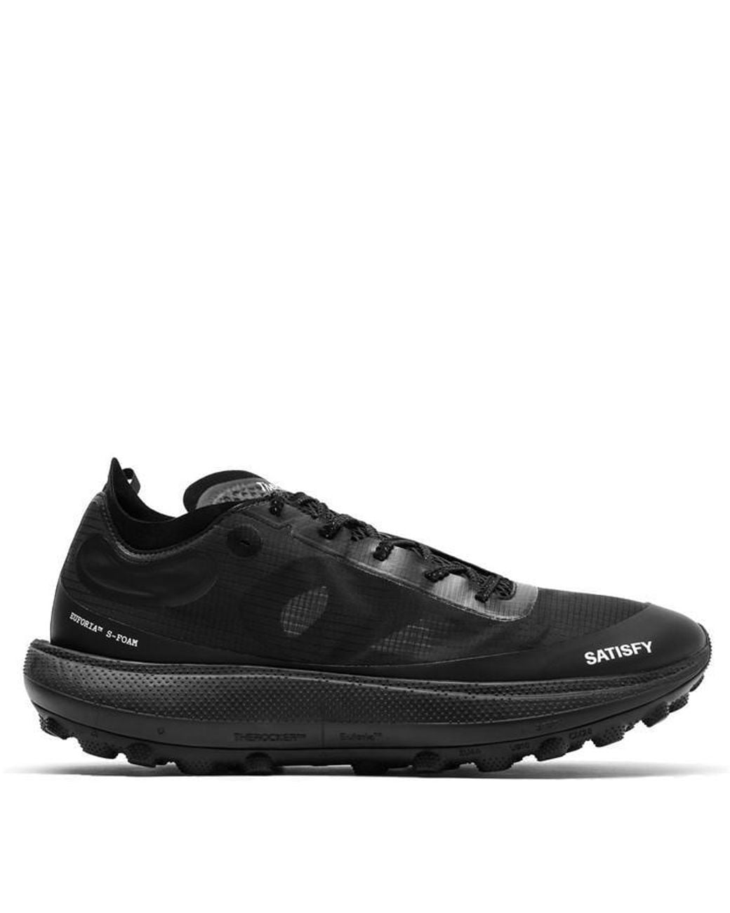 Satisfy Black The Rocker Running Shoes for men