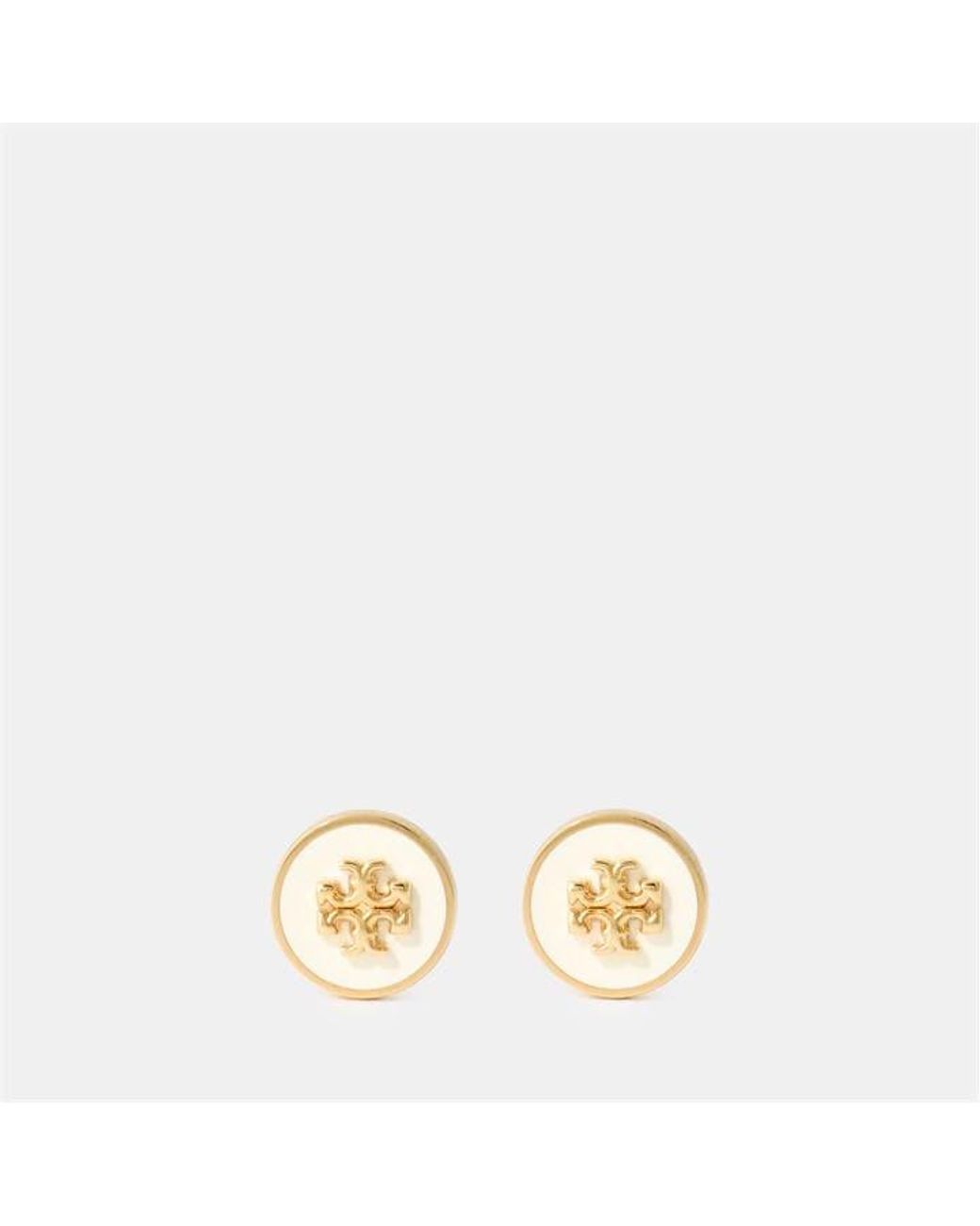 Tory Burch Metallic Stud Earrings