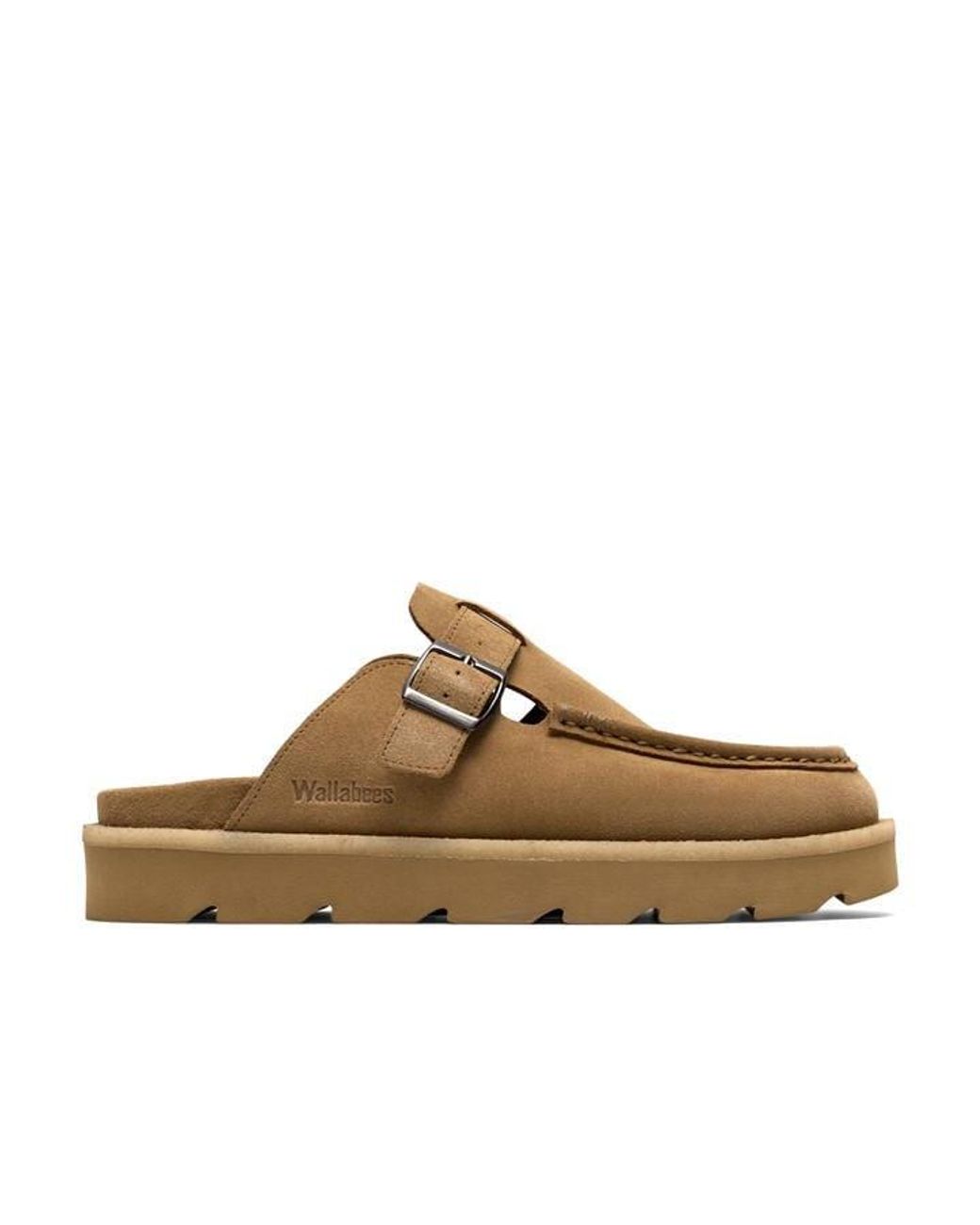 Clarks Brown Moc Toe Formal Shoes for men