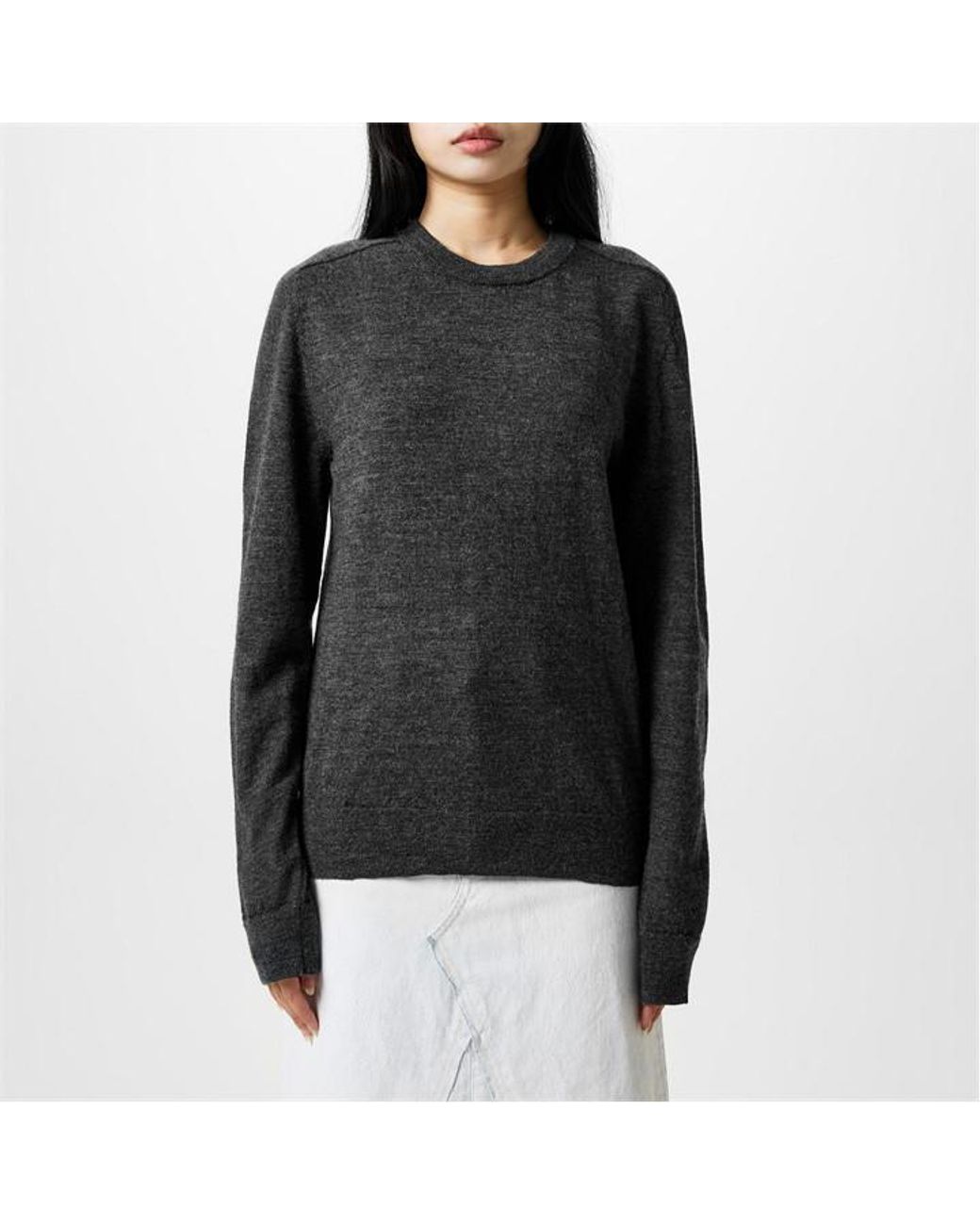 Maison Margiela Black Knitted Sweatshirt