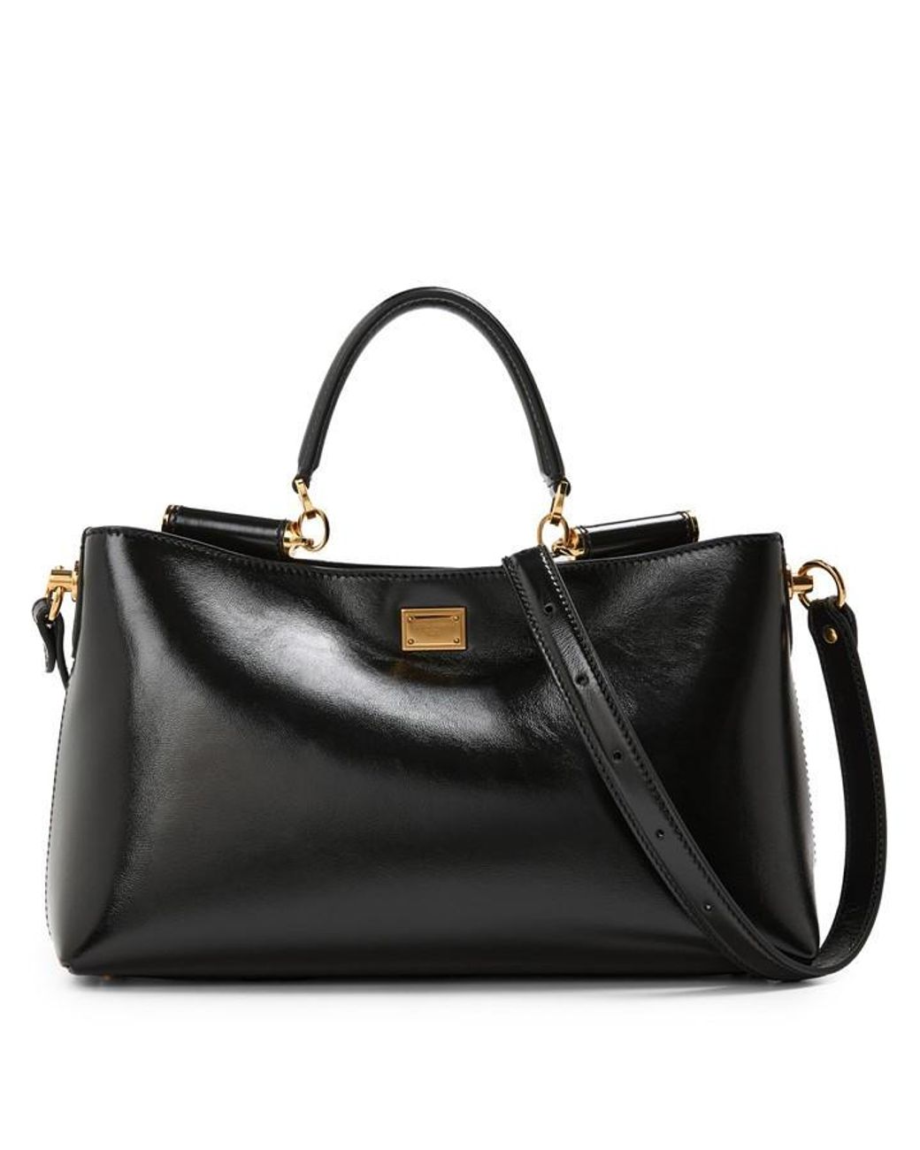 Dolce & Gabbana Black Dg My Sicily Medium Ld61