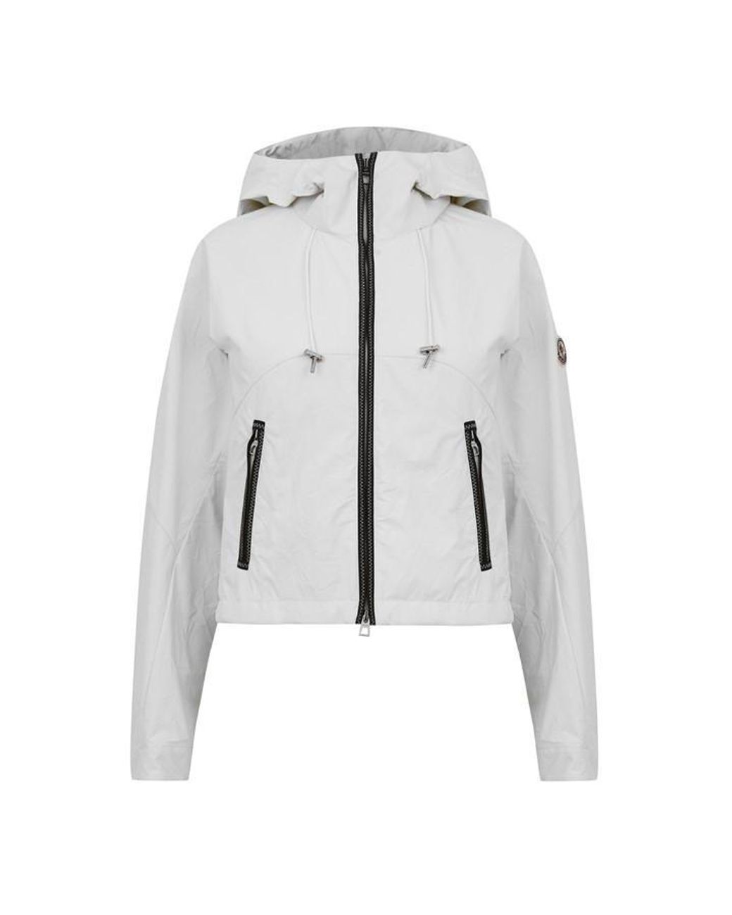 Moncler Gray Rain Anorak Jacket