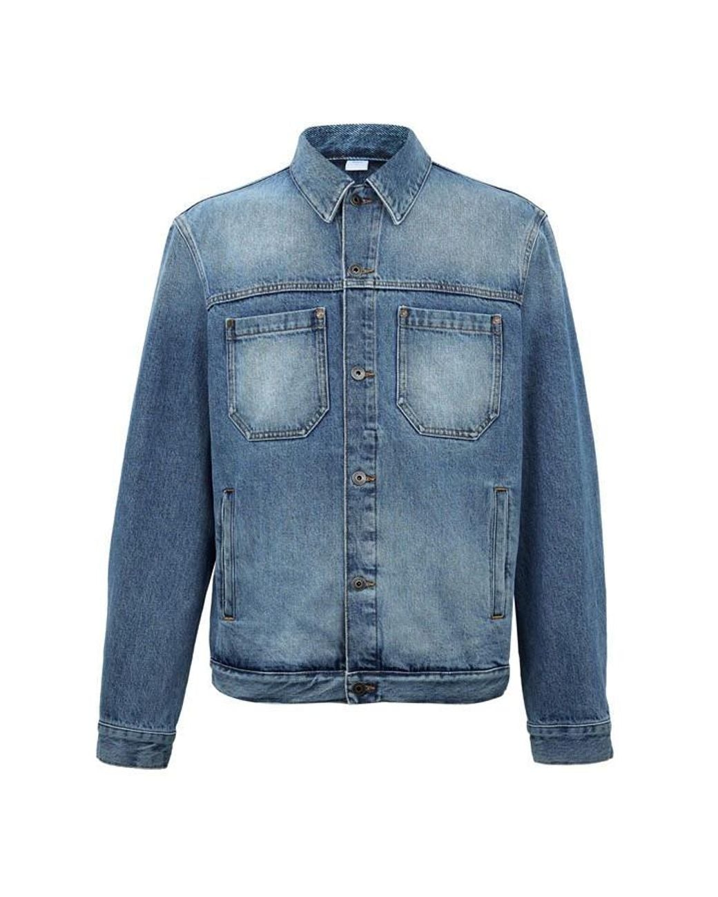 Off-White c/o Virgil Abloh Blue Off Half Arr Jacket Sn61 for men