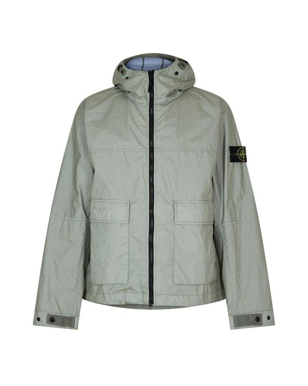 Stone Island Green Parka for men