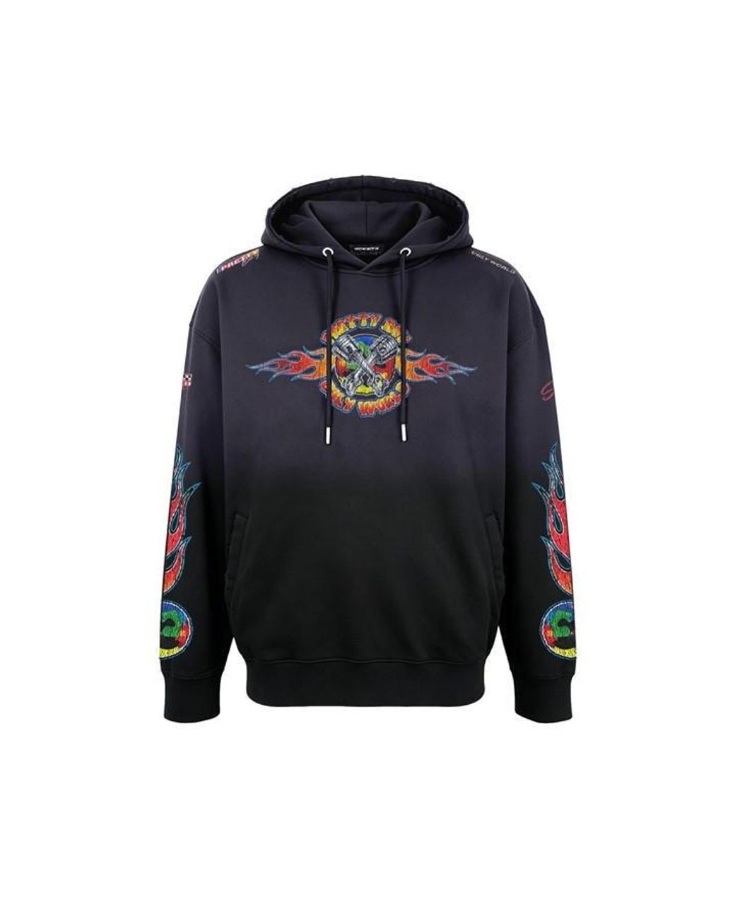 PRETTY BOY UGLY WORLD Black Knzo Drawn Varsty Hd Sn42 for men